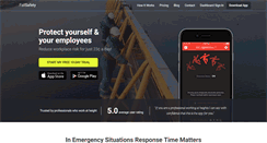 Desktop Screenshot of fallsafetyapp.com